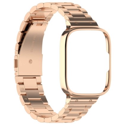 redmi watch 3 active bracelet protective frame rose gold